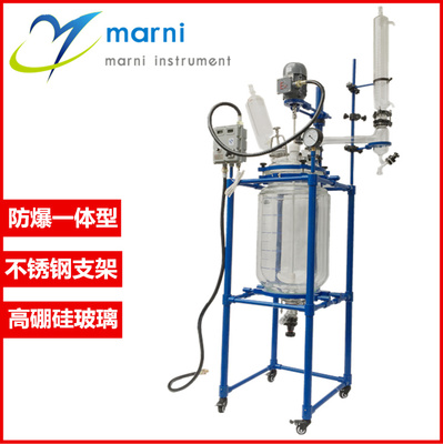 YSF-50L 上海玛尼双层玻璃反应釜 实验室常用设备中的高效反应解决方案